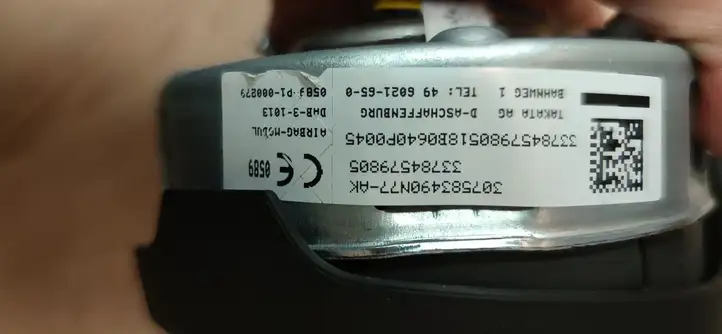 BMW X5 F15 (2013 - 2017) 8092724 Подушка безопасности руля — фото 3
