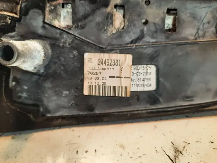 Opel Zafira B (2003 - 2006) 24462381 Боковое зеркало с электроприводом — фото 4