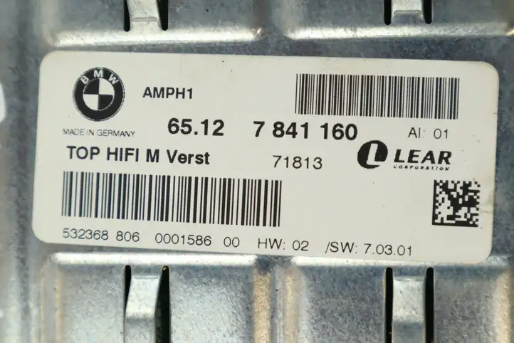 BMW M6 E63/E64 (2004 - 2010) 7841160 Комплект аудиосистемы — фото 12