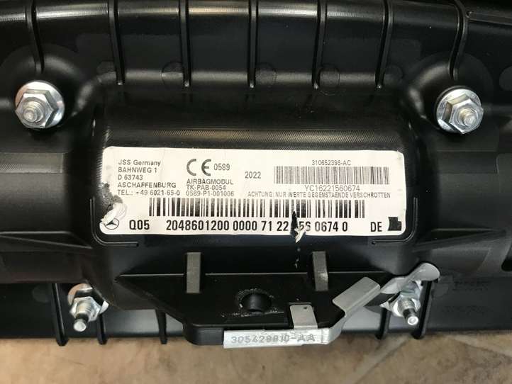 Mercedes-Benz C W204 (2007 - 2014)  2048601200 Подушка безопастности пассажира