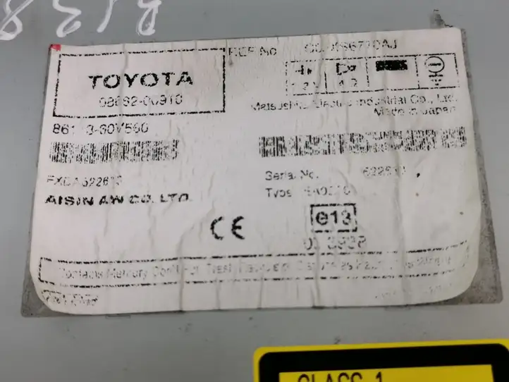 Toyota Avensis T250 (2006 - 2009) 0866200910 Магнитола / мультимедийная система — фото 11