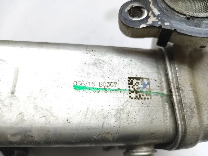 Nissan Qashqai (2013 - 2017) 147350678R Охладитель клапана EGR — фото 3