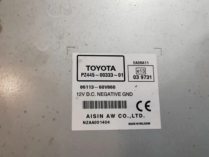 Toyota Avensis T270 (2009 - 2012) 8611360V860 Магнитола / мультимедийная система — фото 4