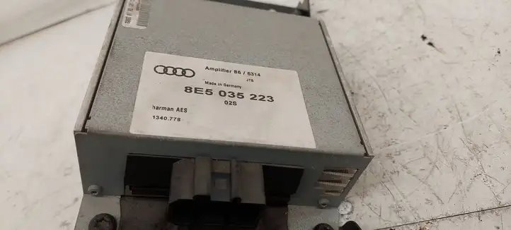 Audi A4 S4 B6 8E 8H (2000 - 2006) 8E5035223 Усилитель звука — фото 5