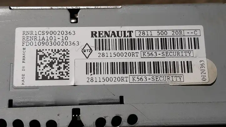 Renault Laguna III (2007 - 2015) 281150020RT Магнитола / мультимедийная система — фото 2