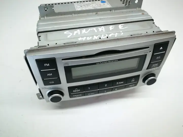 Hyundai Santa Fe (2005 - 2009) 961002B020 Магнитола / мультимедийная система — фото 1
