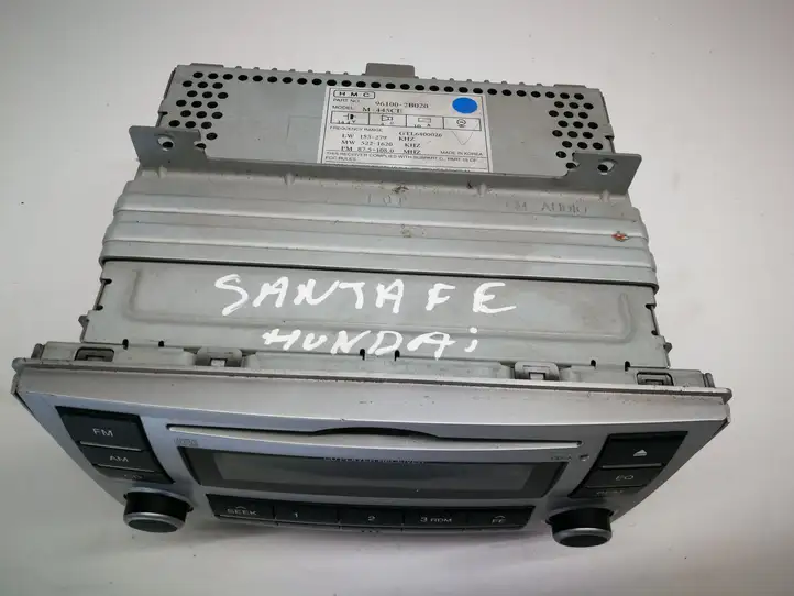Hyundai Santa Fe (2005 - 2009) 961002B020 Магнитола / мультимедийная система — фото 4