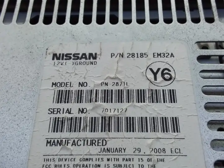 Nissan Versa (2006 - 2012) 7017127 Магнитола / мультимедийная система — фото 4