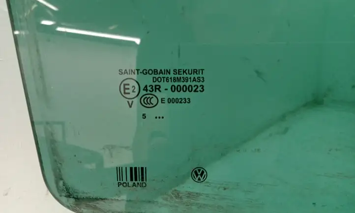 Volkswagen Touareg I (2002 - 2010) 43R000023 Стекло задней двери — фото 3