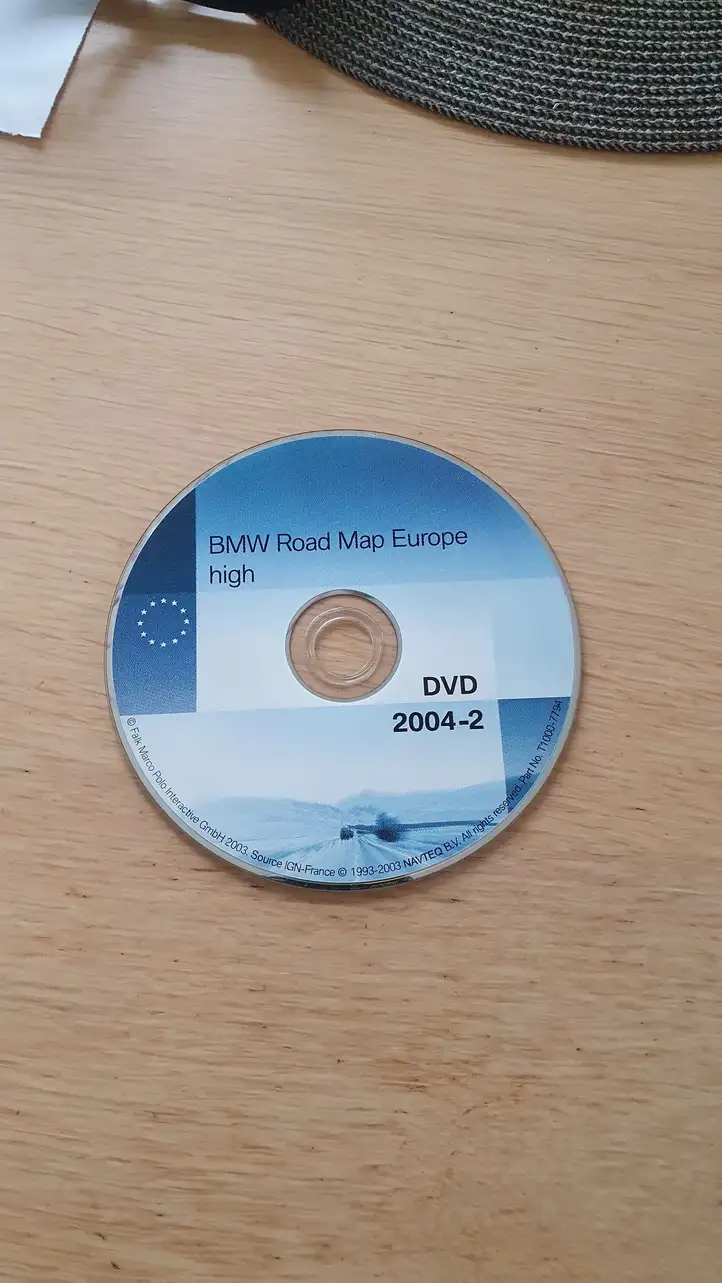 BMW 7 E65 E66 (2001 - 2008) T10007794 Навигационные карты CD/DVD — фото 3
