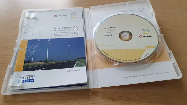 Opel Vectra C (2005 - 2009) T10009344 Навигационные карты CD/DVD — фото 2