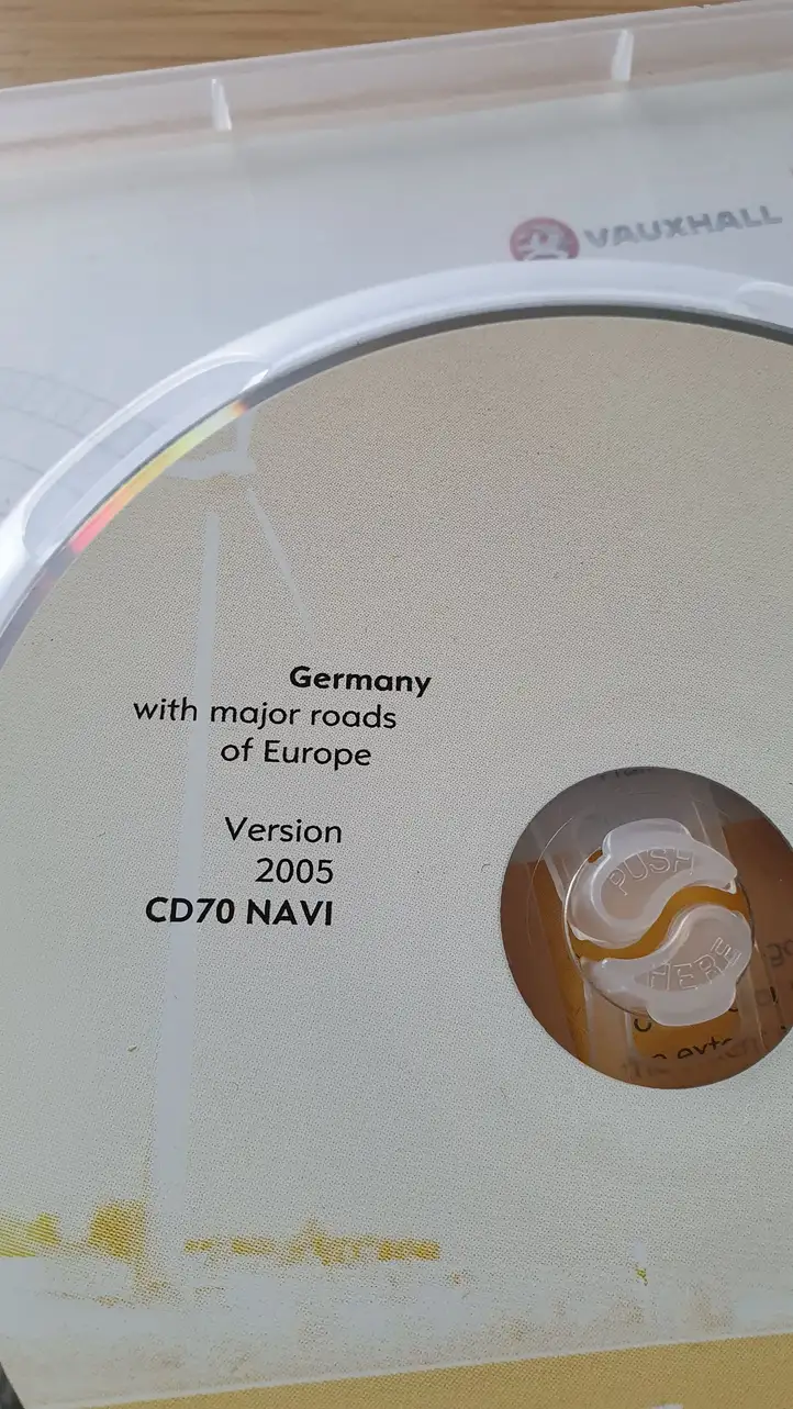 Opel Vectra C (2005 - 2009) T10009344 Навигационные карты CD/DVD — фото 5