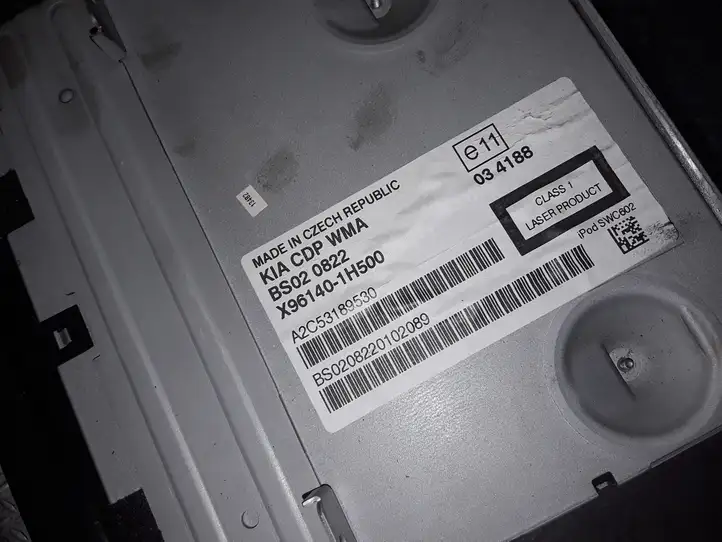 Kia Ceed (2006 - 2010) X961401H500 Магнитола / мультимедийная система — фото 2