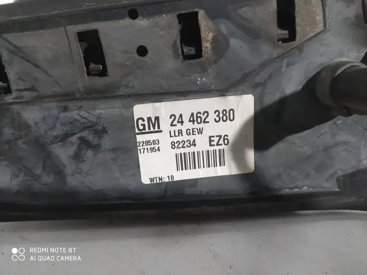 Opel Zafira B (2003 - 2006) 24462380 Боковое зеркало с электроприводом — фото 2