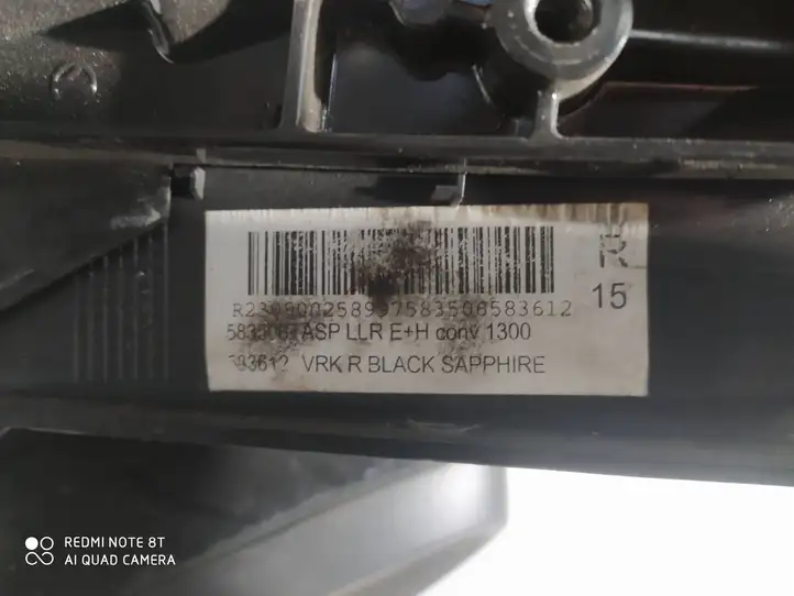 Opel Astra J (2009 - 2012) 5836122 Боковое зеркало с электроприводом — фото 2