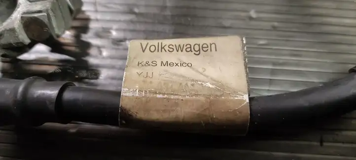 Volkswagen Golf V (2003 - 2009) Минусовой провод аккумулятора — фото 2