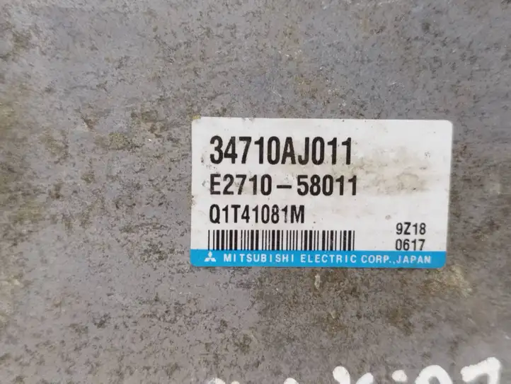 Subaru Legacy (2009 - 2013) 34710AJ011 Блок управления усилителем руля — фото 2