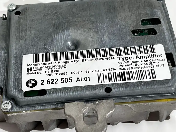 BMW 3 F30 F35 F31 (2012 - 2018) 2622505 Усилитель звука — фото 2