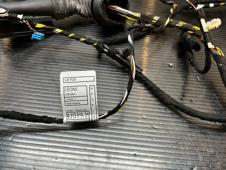 BMW 3 F30 F35 F31 (2012 - 2018) 9313619 Проводка передней двери — фото 3