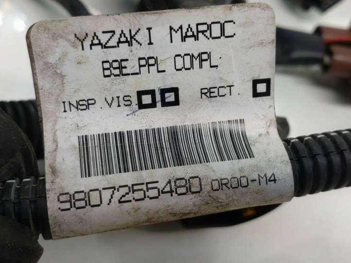 Peugeot Partner (2012 - 2015)  9807255480 Проводка датчиков парковки