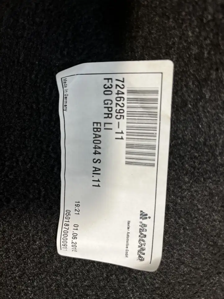 BMW 3 F30 F35 F31 (2012 - 2018) 7246295 Боковая обшивка багажника — фото 3