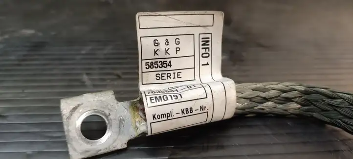BMW 4 F32 F33 (2013 - 2017) 61488615 Минусовой провод аккумулятора — фото 2