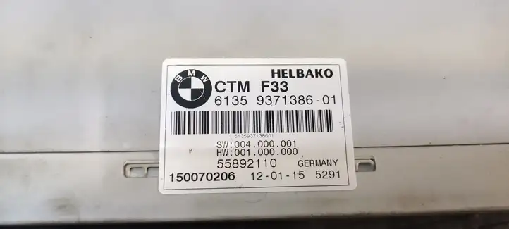BMW 4 F32 F33 (2013 - 2017) 61359371386 Прочие блоки управления — фото 2