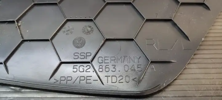 Volkswagen Golf VII (2013 - 2019) 5G2863045 Прочие детали салона — фото 1