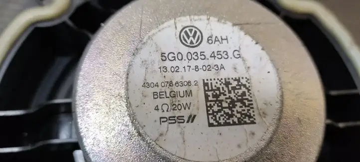 Volkswagen Golf VII (2013 - 2019) 5G0035453G Динамики передних дверей — фото 4