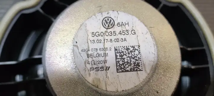 Volkswagen Golf VII (2013 - 2019) 5G0035453G Динамики передних дверей — фото 6
