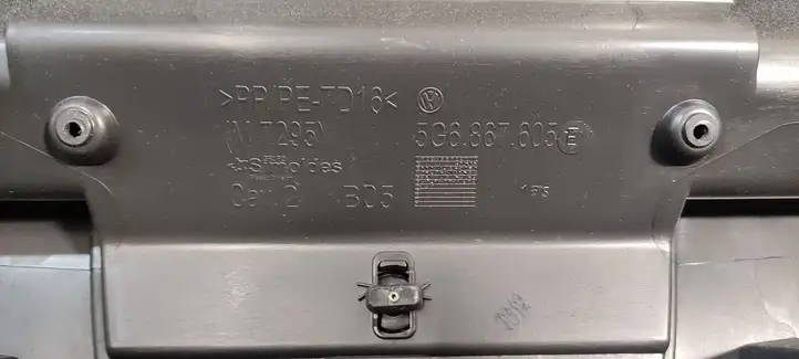 Volkswagen Golf VII (2013 - 2019) 5G6867605 Обшивка багажника — фото 3