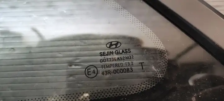 Hyundai i30 (2012 - 2015) 43R000083 Заднее боковое стекло — фото 2