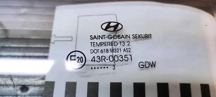 Hyundai i30 (2012 - 2015) 43R00351 Заднее стекло — фото 2
