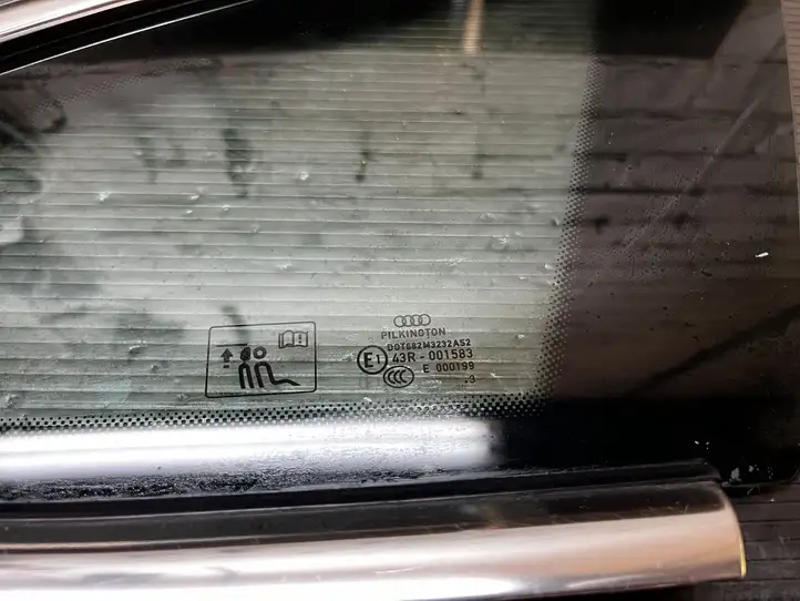 Audi A5 8T 8F (2011 - 2016) 43R001583 Заднее боковое стекло — фото 3