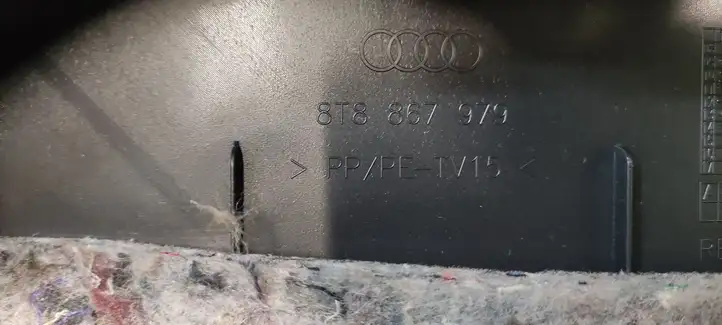 Audi A5 8T 8F (2011 - 2016) 8T8867979 Обшивка багажника — фото 3