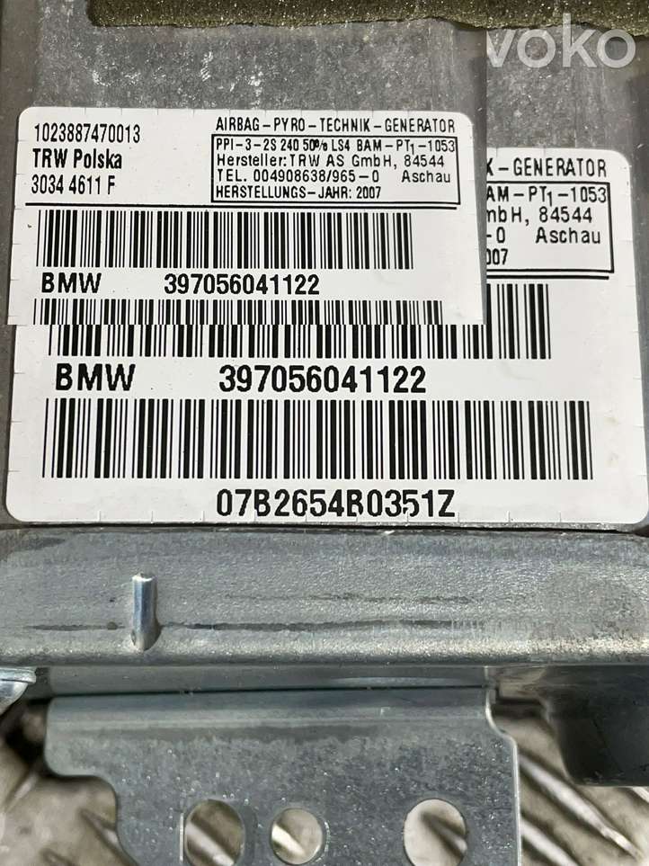 BMW X3 E83 (2003 - 2010)  30344611F Подушка безопастности пассажира