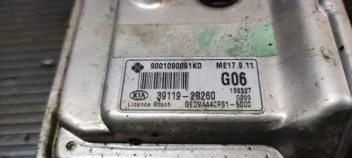 Kia Ceed (2010 - 2012) 391192B260 Блок управления двигателем (ЭБУ) — фото 2