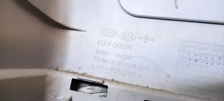 Kia Ceed (2010 - 2012) 858411H000 Верхняя обшивка стойки B — фото 2