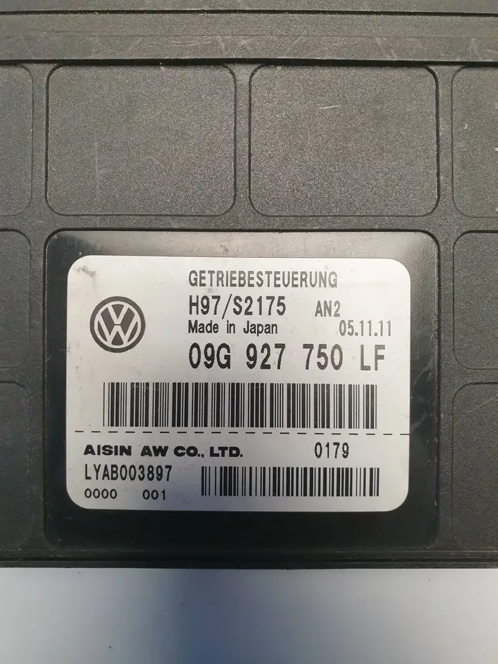 Volkswagen Jetta VI (2011 - 2018) 09G927750LF Блок управления АКПП — фото 2