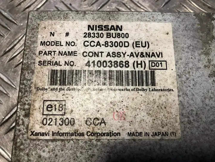 Nissan Almera N16 (2000 - 2010) 28330BU800 Магнитола / мультимедийная система — фото 2
