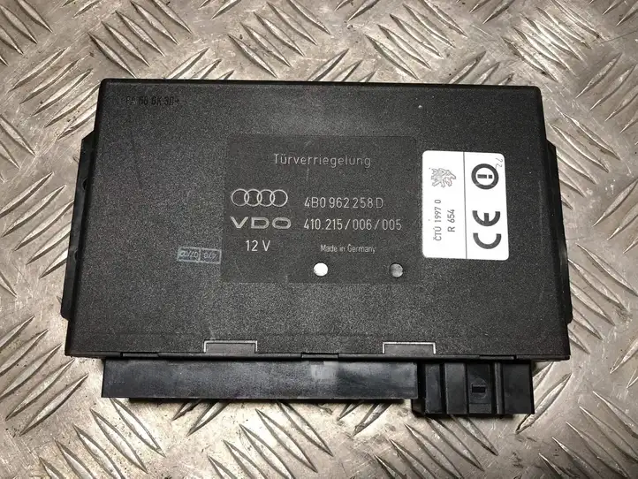 Audi A6 S6 C5 4B (2001 - 2004) 4B0962258D Модуль комфорта — фото 1