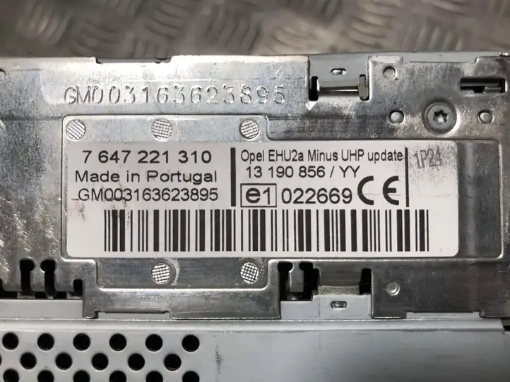 Opel Meriva A (2002 - 2006) 13190856 Магнитола / мультимедийная система — фото 2