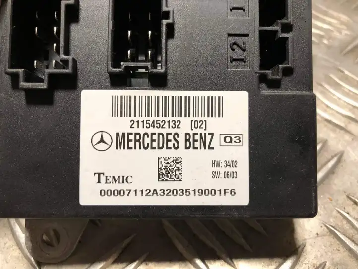 Mercedes-Benz E W211 (2002 - 2009) 2115452132 Модуль комфорта — фото 2