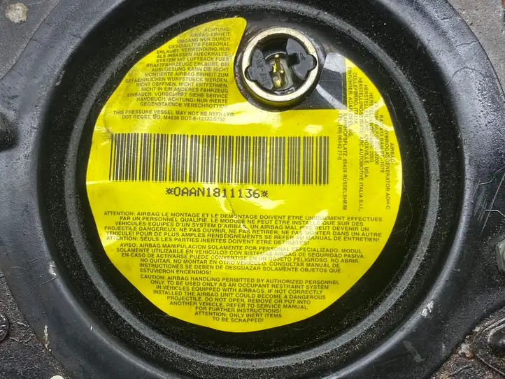 Opel Meriva A (2002 - 2006) 18114955 Подушка безопасности руля — фото 6