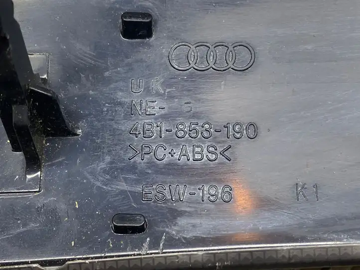 Audi A6 S6 C5 4B (2001 - 2004) 4B1853190 Отделка внутренней панели салона — фото 2