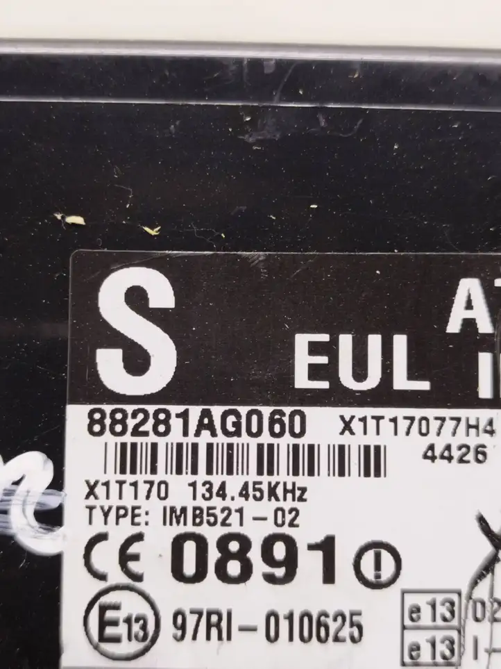 Subaru Outback (2003 - 2007) 88281AG060 Блок иммобилайзера — фото 2