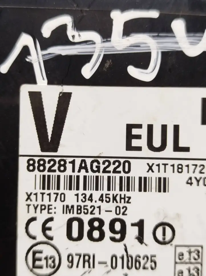 Subaru Outback (2003 - 2007) 88281AG220 Блок иммобилайзера — фото 2
