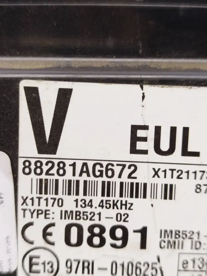 Subaru Legacy (2003 - 2009) 88281AG672 Модуль комфорта — фото 2