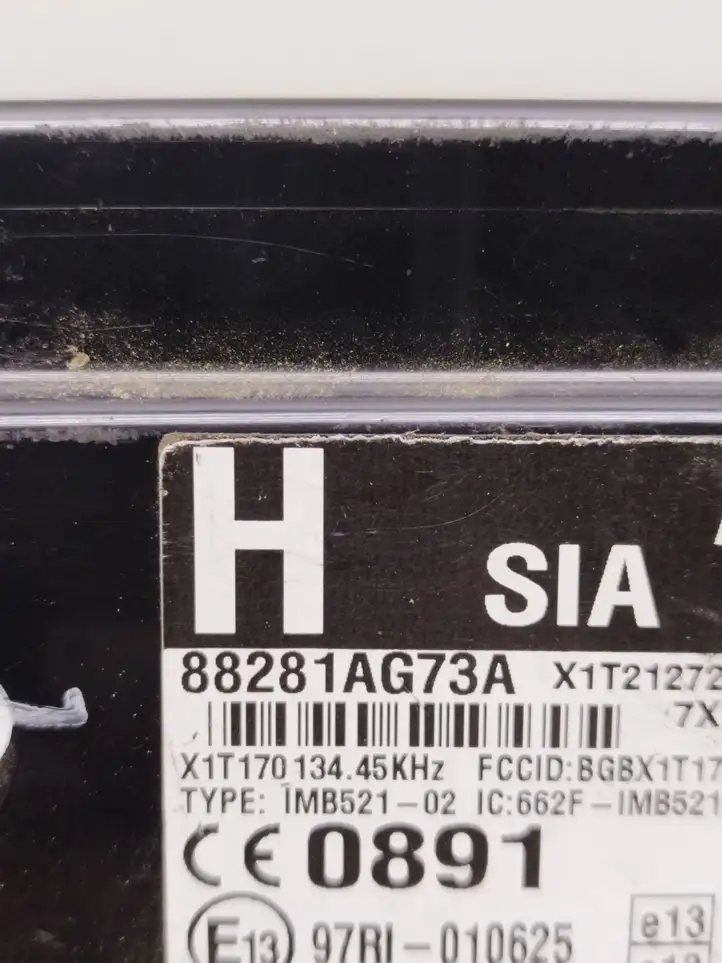 Subaru Legacy (2003 - 2009) 88281AG73A Модуль комфорта — фото 2