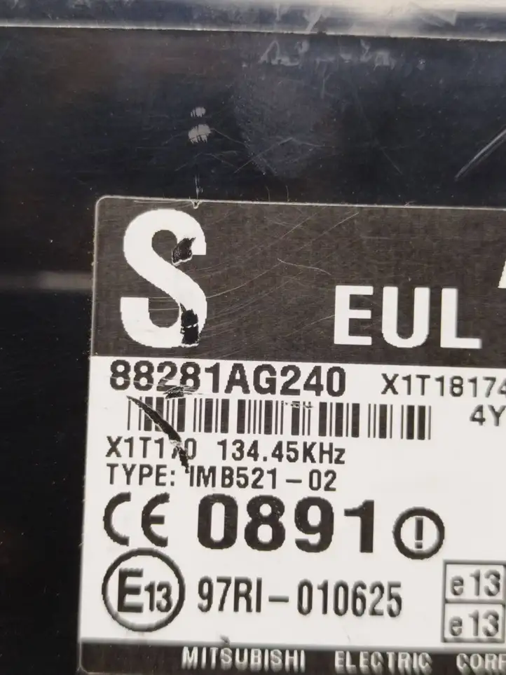 Subaru Legacy (2003 - 2009) 88281AG240 Блок иммобилайзера — фото 2
